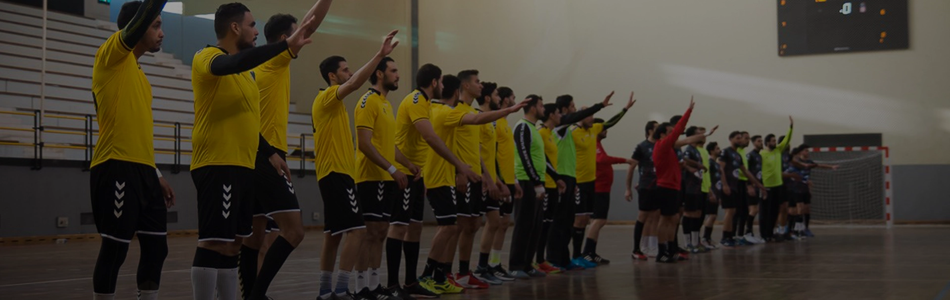 Effectif et staff Handball